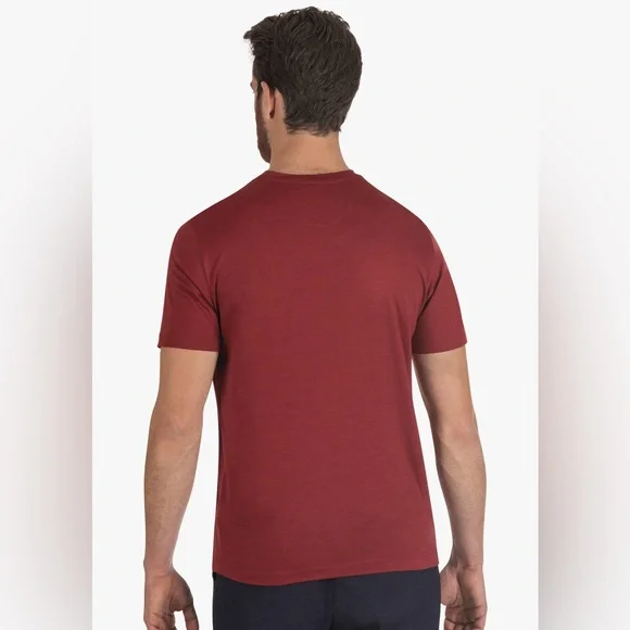 MAURIZIO BALDASSARI TECHMERINO SHORT SLEEVE T-SHIRT - ITALIAN MERINO WOOL - NWT - Picture 5 of 15